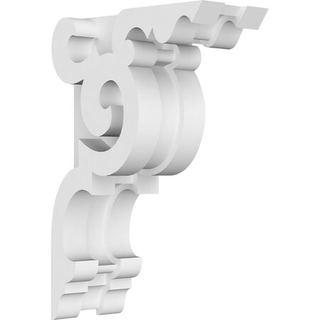 Ekena Millwork Benson Architectural Grade PVC Corbel, 1 7/8"W X 4"D X 6"H CORP01X04X06BE